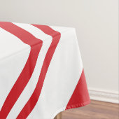 kerstsnoeprietpatroon tafelkleed (Voorbeeld)