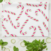 kerstsnoeprietpatroon theedoek (Gevouwen)