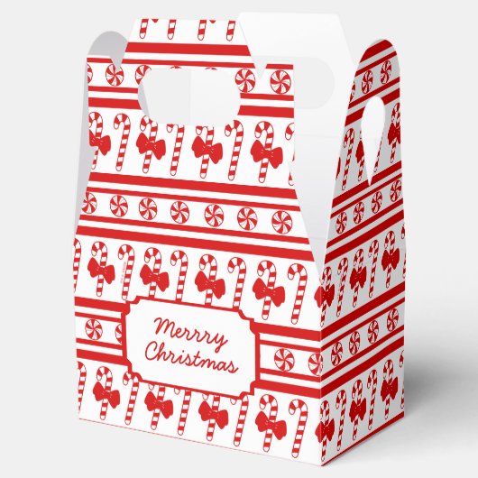 kerstsnoeprietstrepen bedankdoosjes (Geopend)