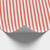 kerstsnoeprietstrepen cadeaupapier (Hoek)