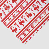 kerstsnoeprietstrepen tissuepapier (Detail)