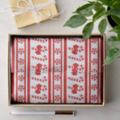 kerstsnoeprietstrepen tissuepapier (Geschenk)