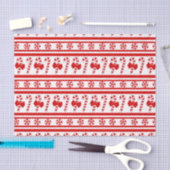 kerstsnoeprietstrepen tissuepapier (Craft)