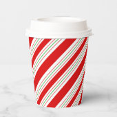 kerstsnoeprietstrips ID259 Papieren Bekers (Achterkant)