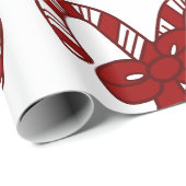 kerstsnoeprietten cadeaupapier (Rol Hoek)