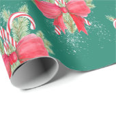 kerstsnoeprietten cadeaupapier (Rol Hoek)