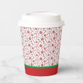 kerstsnoeprietten papieren bekers (Links)