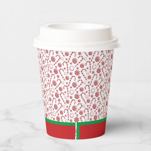 kerstsnoeprietten papieren bekers (Rechts)