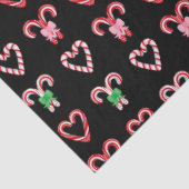 kerstsnoepschilderpatroon tissuepapier (Detail)