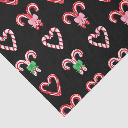 kerstsnoepschilderpatroon tissuepapier (Detail)