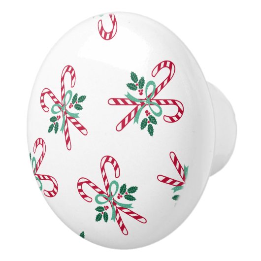 kerstsnoepsnoeren keramische knop (Rechts)