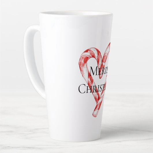 kerstsnoepsuikerriet latte mok (Linkerhoek)