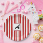 kerstsnoepwinkel papieren bordje (Feest)