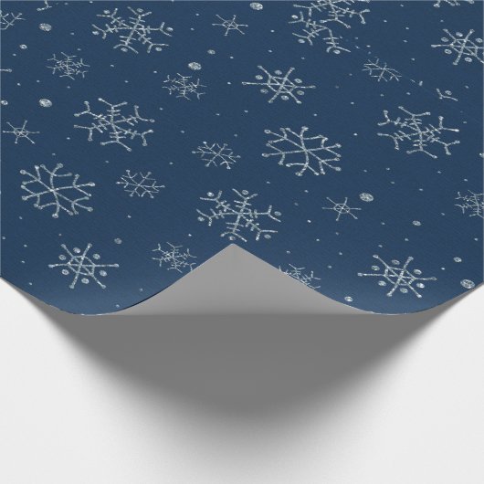 kerstsnowflake-design cadeaupapier (Hoek)