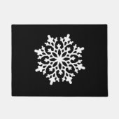 Kerstsnowflake Doormat Deurmat (Voorkant)