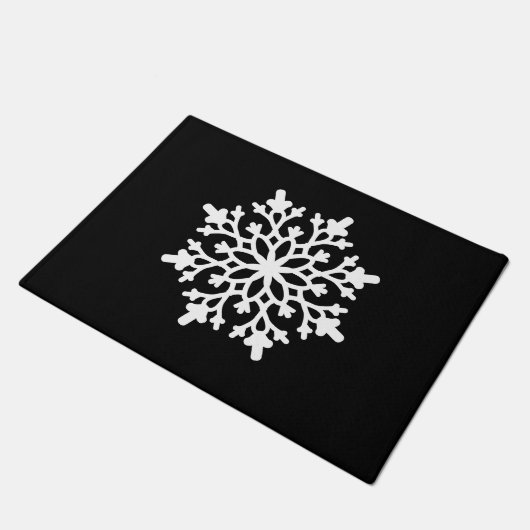 Kerstsnowflake Doormat Deurmat (Schuin)