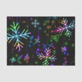 kerstsnowflake feestpapier tissuepapier (Voorkant)