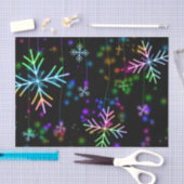 kerstsnowflake feestpapier tissuepapier (Craft)