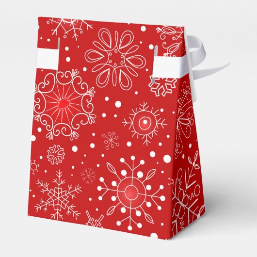 kerstsnowflakes bedankdoosjes (Achterkant)