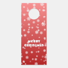 kerstsnowflakes deurhanger