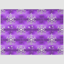 kerstsnowflakes en sterren op Paars