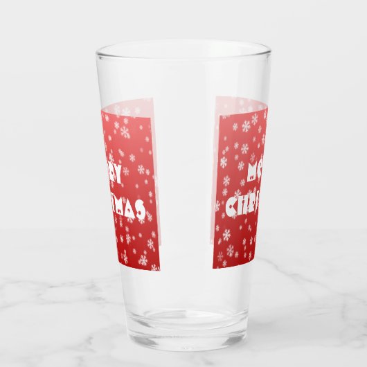 kerstsnowflakes glas (Links)