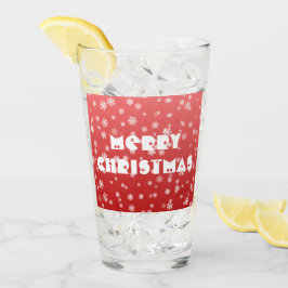 kerstsnowflakes glas