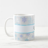 kerstsnowflakes koffiemok (Links)