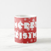 kerstsnowflakes koffiemok (Center)