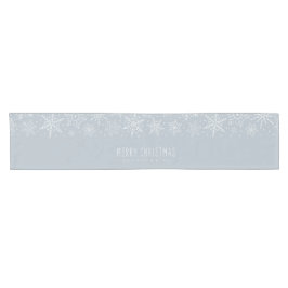 kerstsnowflakes korte tafelloper
