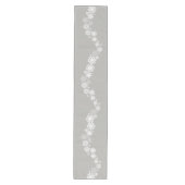 kerstsnowflakes met tafelrunner medium tafelloper (Voorkant)