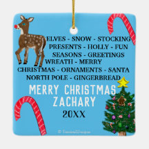 Kerstsnowflakes Mini 15 Word Puzzle