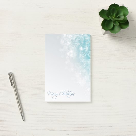 kerstsnowflakes post-it® notes (Kantoor)