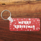 kerstsnowflakes sleutelhanger (Achterkant)