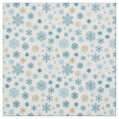 kerstsnowflakes stof (Swatch)