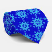 kerstsnowflakes stropdas (Opgerold)