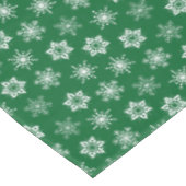 kerstsnowflakes tafelkleed (Gekanteld)