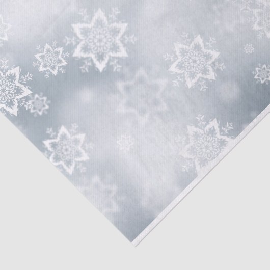 kerstsnowflakes tissuepapier (Detail)