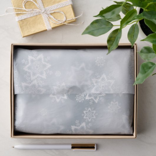 kerstsnowflakes tissuepapier (Geschenk)