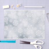 kerstsnowflakes tissuepapier (Craft)