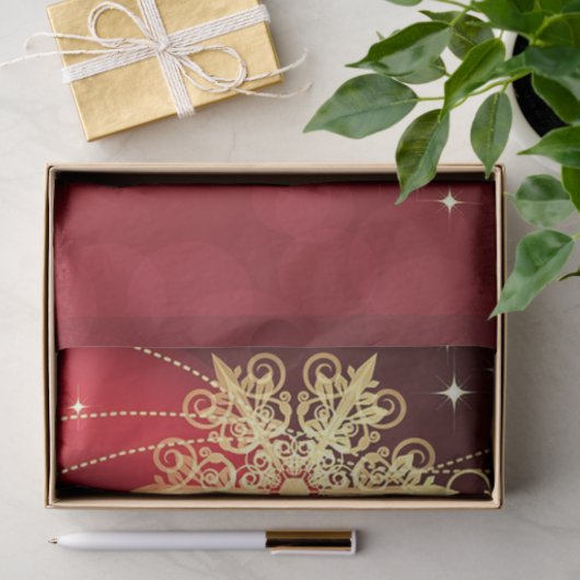 kerstsnowflakes tissuepapier (Geschenk)