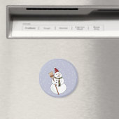 kerstsnowman Magnet (Insitu (Vaatwasser))