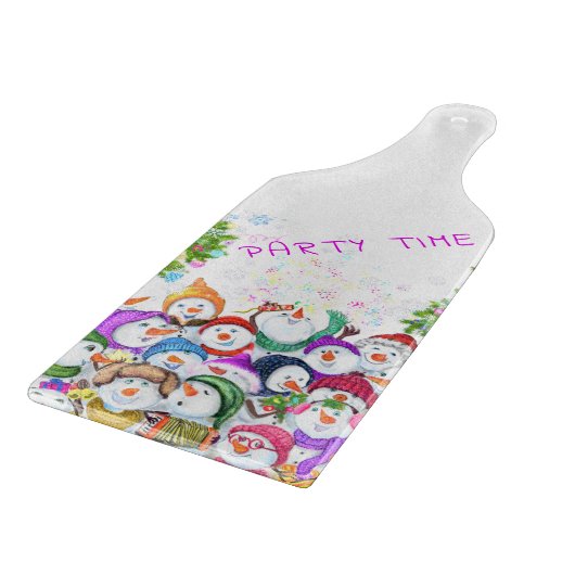 kerstsnowmans snijplank (Hoek)