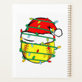 Kerstsoftbal planner (Achterkant)