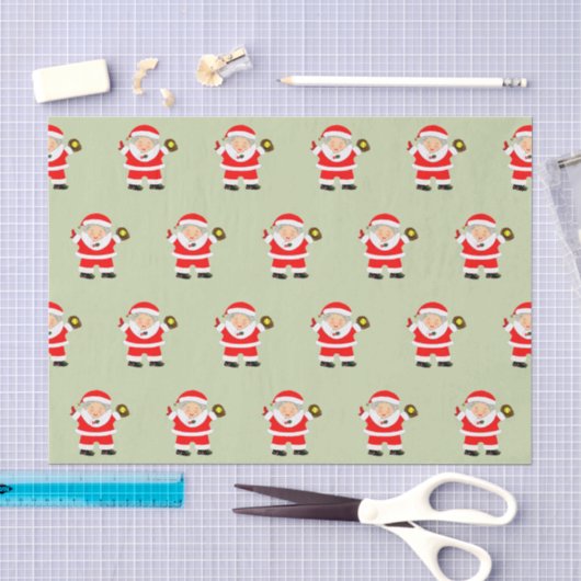 Kerstsoftbal Tissuepapier (Craft)