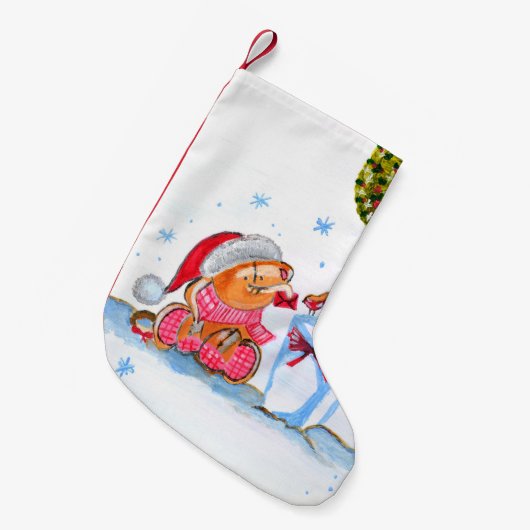 Kerstsok kleine kerstsok (Voorkant (Hangend))