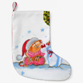 Kerstsok kleine kerstsok (Voorkant)