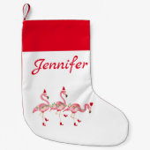 Kerstsok met monogram kleine kerstsok (Voorkant)