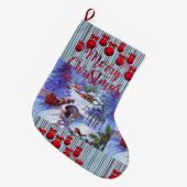 Kerstsok, Prettig Kerstfeest Grote Kerstsok (Voorkant (Hangend))