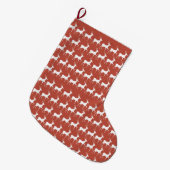 Kerstsok Rennes Rood (Voorkant (Hangend))